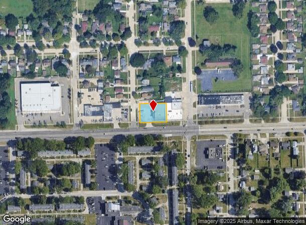  8817 E 10 Mile Rd, Center Line, MI Parcel Map