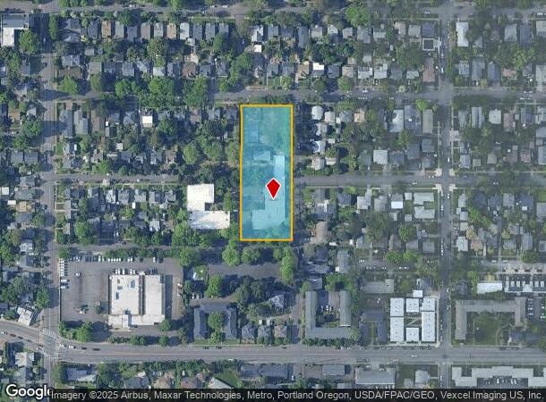  4911 Ne Couch St, Portland, OR Parcel Map