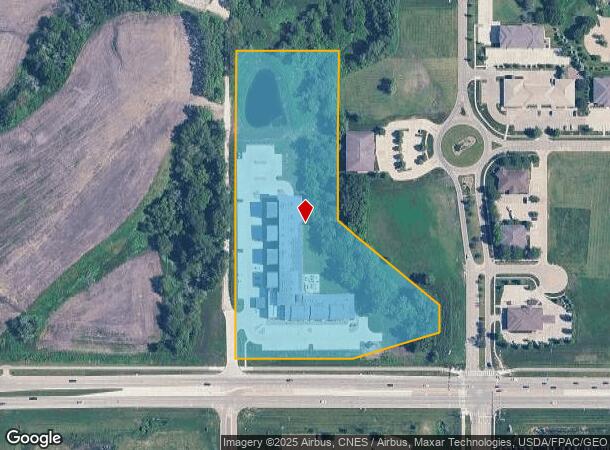 1345 E Hickman Rd, Waukee, IA Parcel Map
