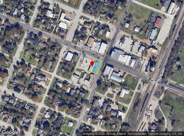 100 S 1St St, Krum, TX Parcel Map