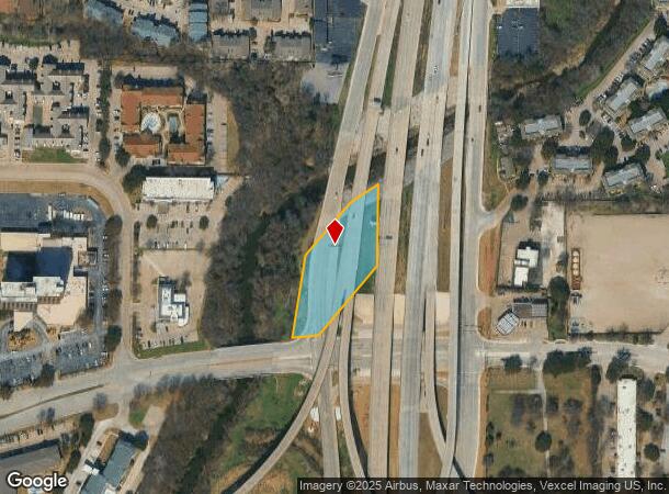 1101 N Watson Rd, Arlington, TX Parcel Map