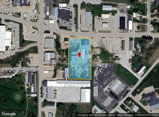1101 Chatburn Ave, Harlan, IA Parcel Map