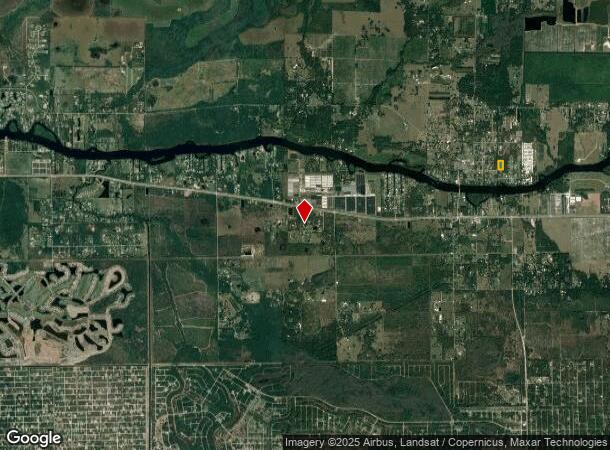  21751 Access Undetermined St, Alva, FL Parcel Map