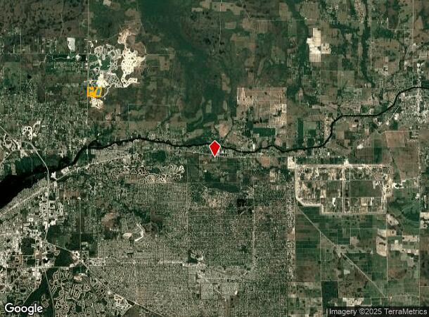  Access Undetermined E, Alva, FL Parcel Map