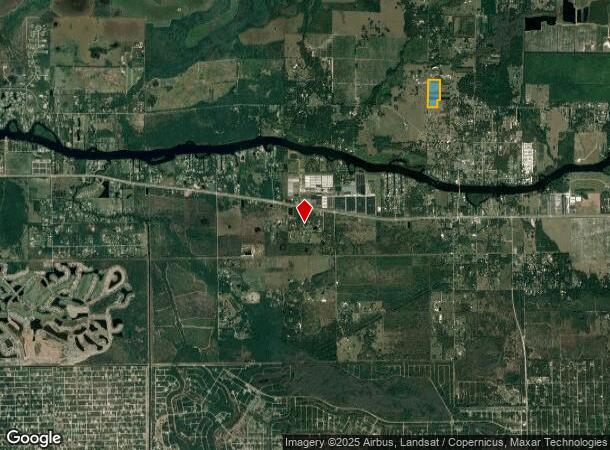  18030 Parkinson Rd, Alva, FL Parcel Map