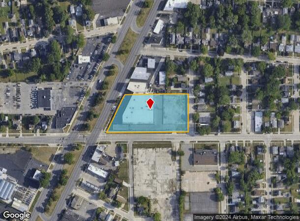  24200 Gratiot Ave, Eastpointe, MI Parcel Map