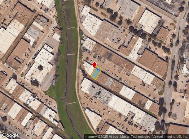  2273 Vantage St, Dallas, TX Parcel Map