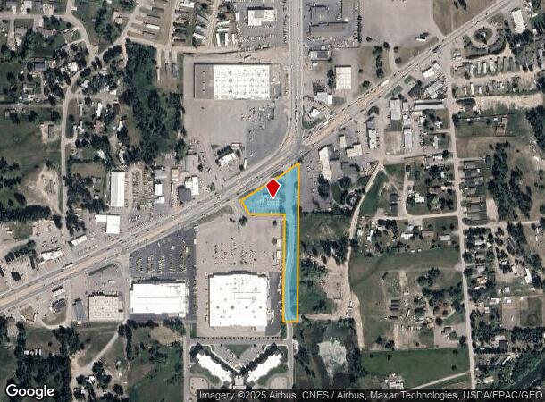 1390 Us Highway 2 E, Kalispell, MT Parcel Map