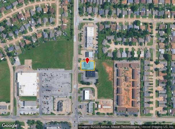  1332 N Eastern Ave, Moore, OK Parcel Map
