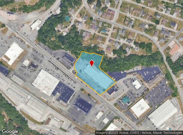 1474 Earl L Core Rd, Morgantown, WV Parcel Map