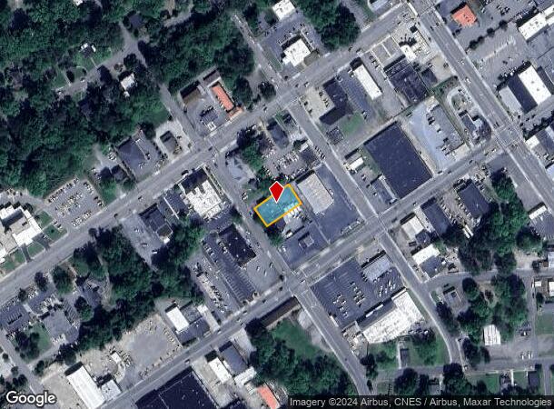  109 S Vance St, Sanford, NC Parcel Map