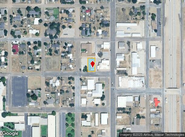 416 9Th St, Abernathy, TX Parcel Map
