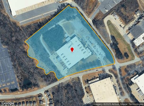425 John B Brooks Rd, Pendergrass, GA Parcel Map