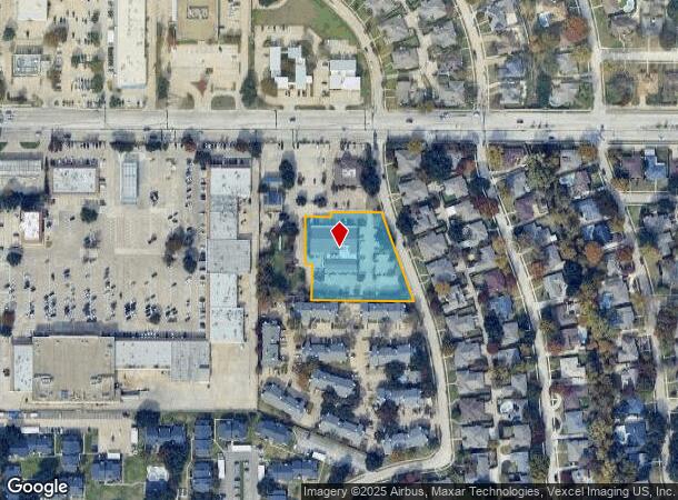 2828 W Parker Rd, Plano, TX Parcel Map