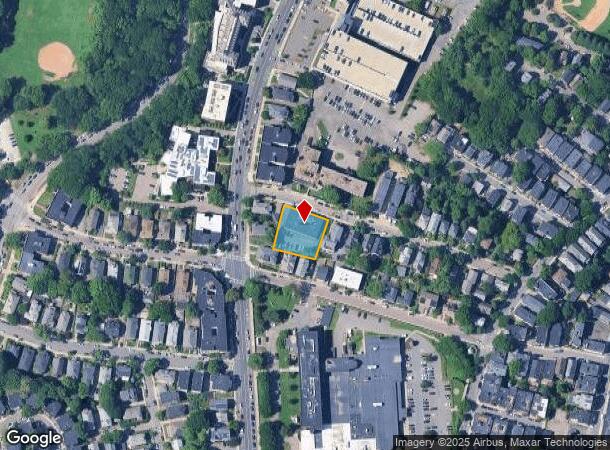  50 Evergreen St, Jamaica Plain, MA Parcel Map