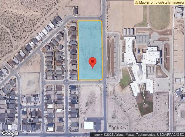  141 Nonap Rd, El Paso, TX Parcel Map