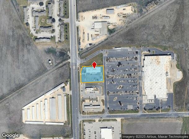 1906 S Colorado St, Lockhart, TX Parcel Map