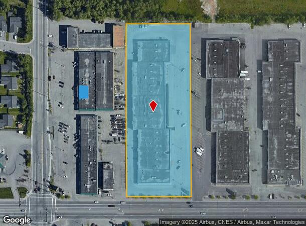  639 W Intl Airport Rd, Anchorage, AK Parcel Map