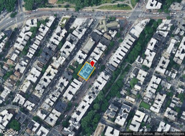  2305 University Ave, Bronx, NY Parcel Map