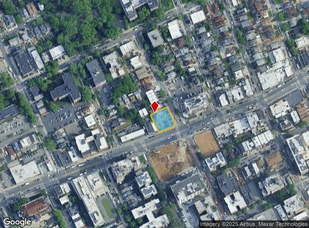  16525 Hillside Ave, Jamaica, NY Parcel Map