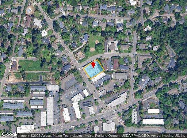  1525 Sw Sunset Blvd, Portland, OR Parcel Map