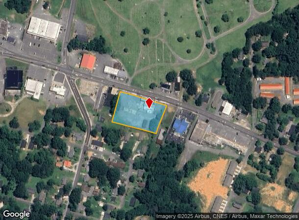  1414 E Main St, Albemarle, NC Parcel Map