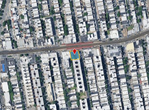  1518 Westchester Ave, Bronx, NY Parcel Map
