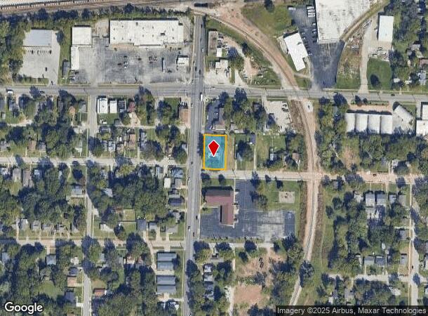 1738 N National Ave, Springfield, MO Parcel Map