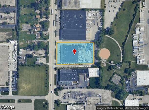 155 S Rohlwing Rd, Addison, IL Parcel Map