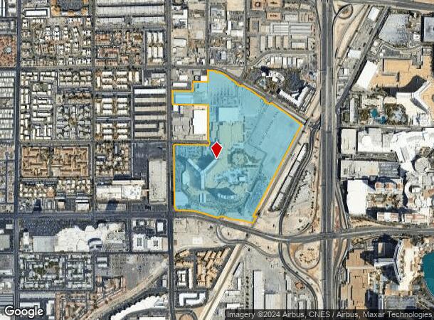  3700 W Flamingo Rd, Las Vegas, NV Parcel Map