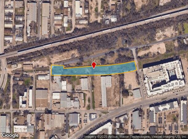  2500 Hardwick St, Dallas, TX Parcel Map