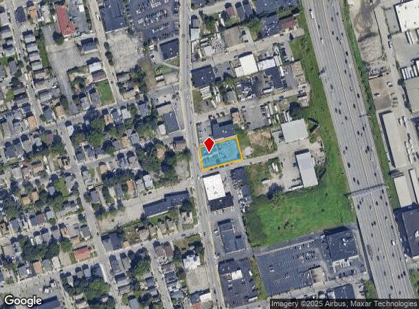  850 Eddy St, Providence, RI Parcel Map