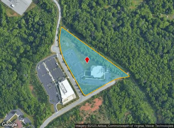  127 Nationwide Dr, Lynchburg, VA Parcel Map