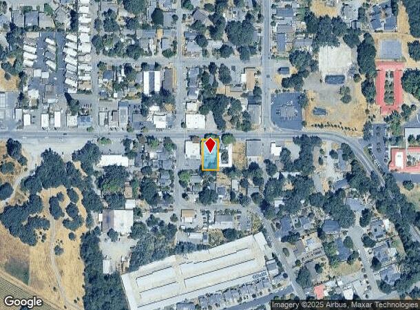  6544 Front St, Forestville, CA Parcel Map