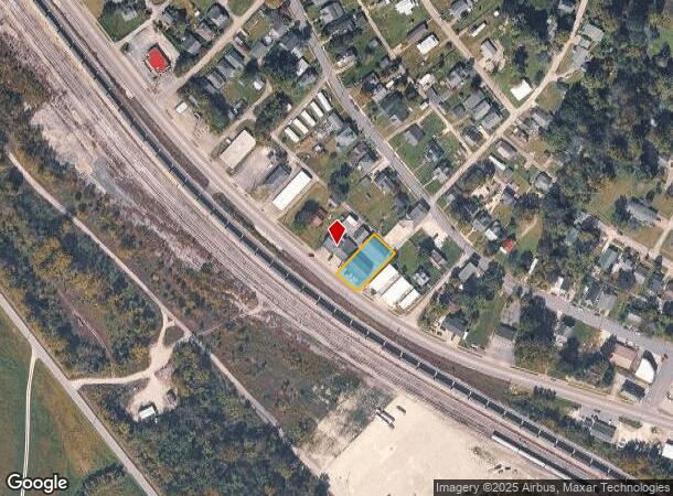  721 River Dr, Irvine, KY Parcel Map
