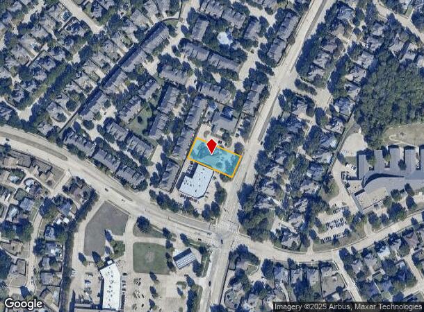  808 S Alma Dr, Allen, TX Parcel Map