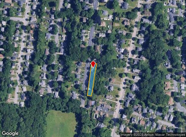  83 Moore Ave, Worcester, MA Parcel Map