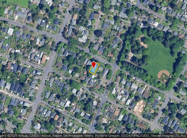  6426 N Princeton St, Portland, OR Parcel Map
