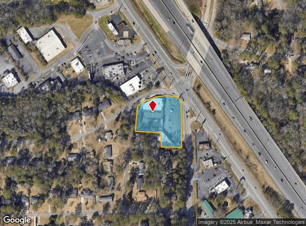 888 Pierce Ave, Macon, GA Parcel Map