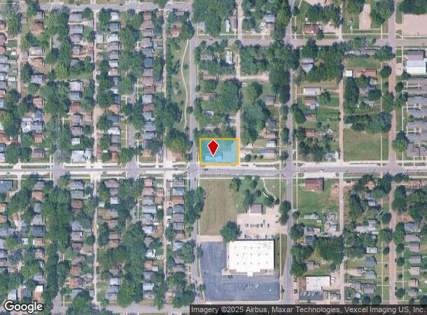1196 Sw Washburn Ave, Topeka, KS Parcel Map