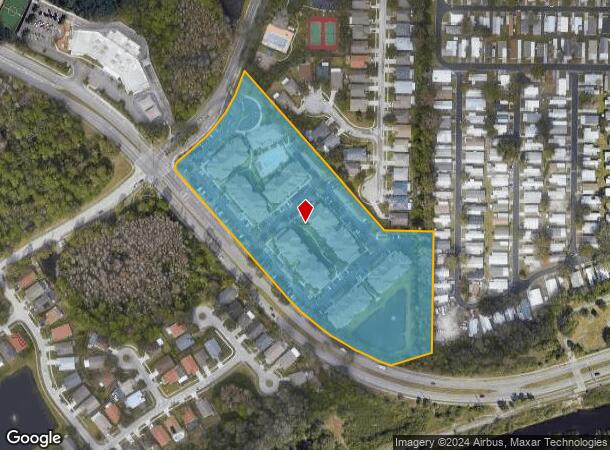  9567 Sunbelt St, Tampa, FL Parcel Map