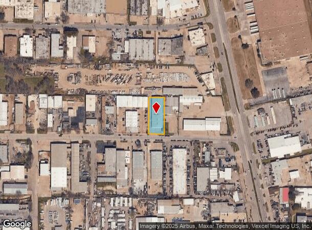  2679 Myrtle Springs Ave, Dallas, TX Parcel Map