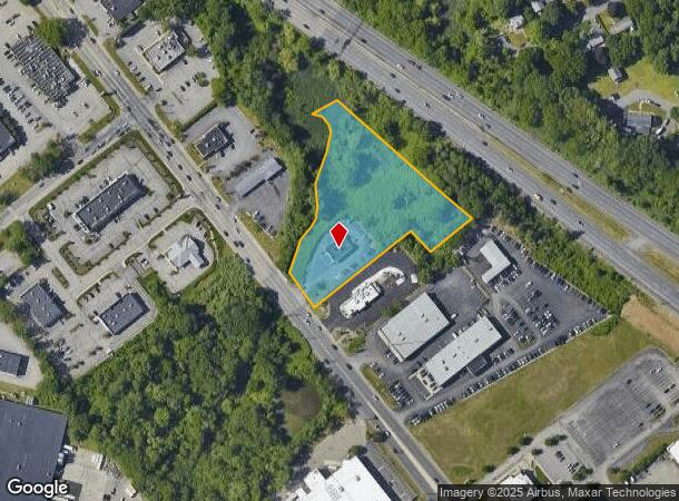  4 Highland Ave, Seekonk, MA Parcel Map