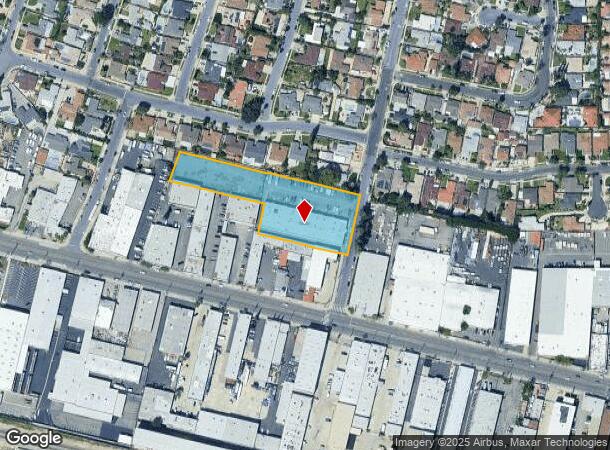  7525 Ethel Ave, North Hollywood, CA Parcel Map