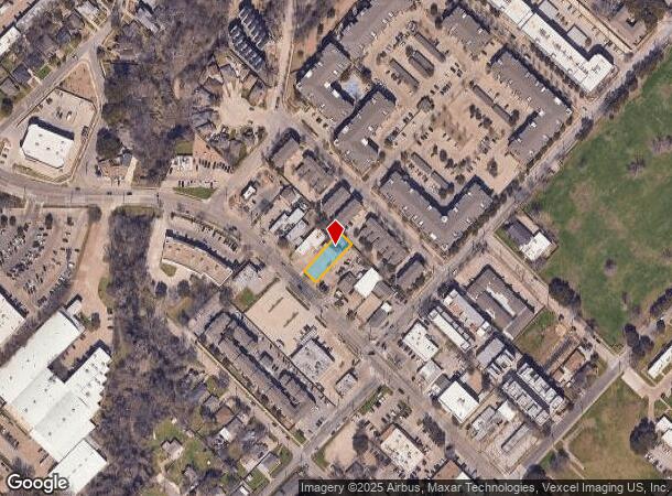 4722 Maple Ave, Dallas, TX Parcel Map