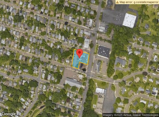  1640 Whitney Ave, Hamden, CT Parcel Map