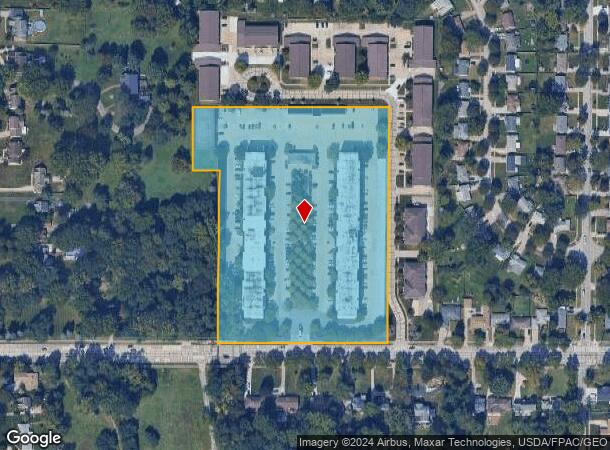  10000 W Ridgewood Dr, Cleveland, OH Parcel Map