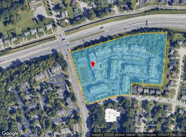  5362 E Hoover Forest Ln, Columbus, OH Parcel Map