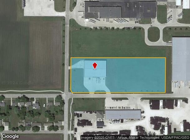  2503 E Poplar St, Algona, IA Parcel Map