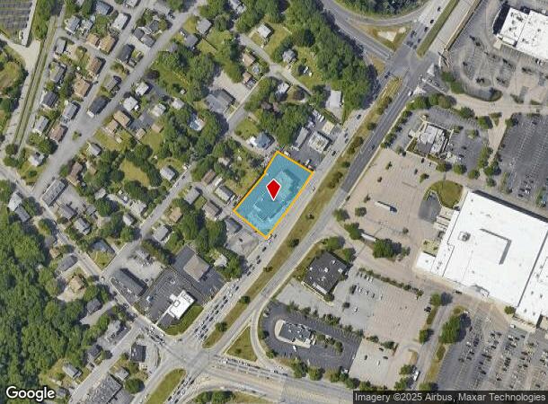  641 Bald Hill Rd, Warwick, RI Parcel Map